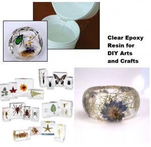 China Crystal Clear Epoxy Resin Arts And Crafts wholesale