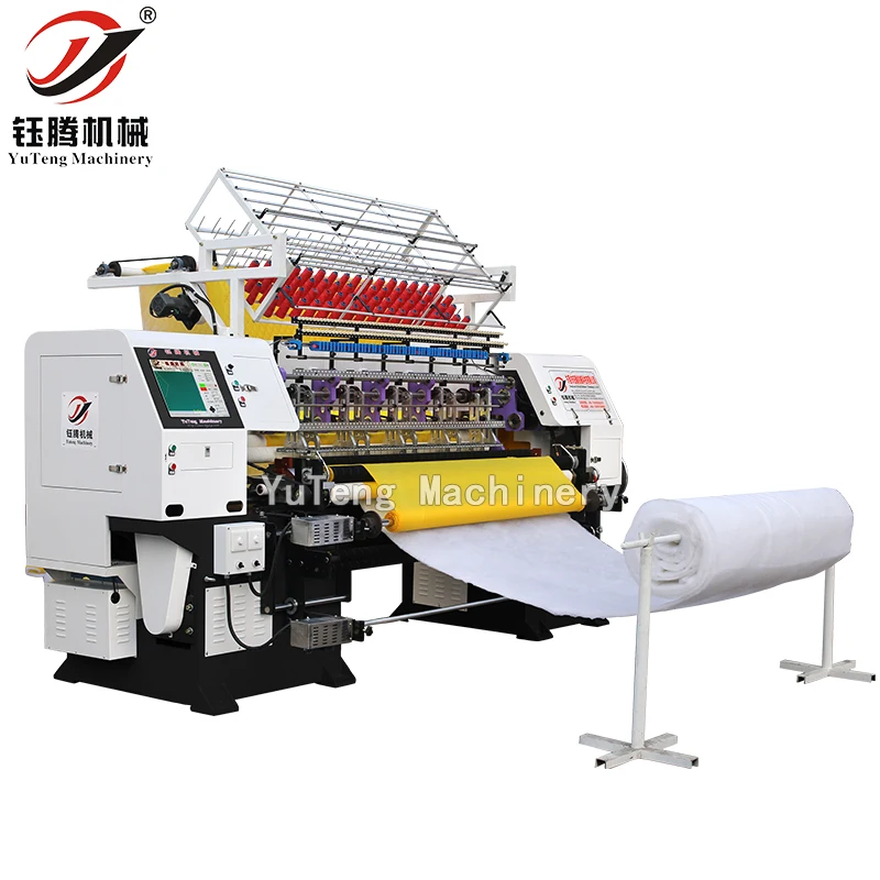 Industrial Multi Needle Automatic Shuttle Quilting Machine For Bedding Making