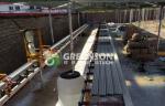 Building Material Gypsum Plaster Cornice Production Line Machinery 42-150 M For