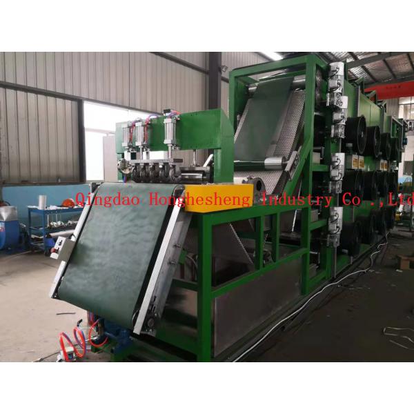 China EPDM Mesh Belt Film Batch Off Cooling Machine 700mm on sale