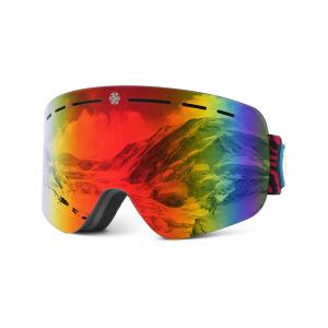 High Quality Double Layers Anti-Fog Mirror Lens Custom Winter Outdoor Snow Sports Snowboard Sport Eyewear Ski Goggles