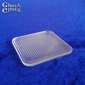 China Custom High Clarity Patterned Textured Glass Cover For Spotlighting wholesale