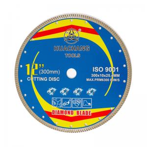 China 12inch 300mm Porcelain Diamond Blade For Cutting Porcelain Tiles 25.4mm Bore wholesale