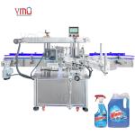Double Sided Sticker Square Flat Bottle 2 Sides Labeling Machine Auto Lube