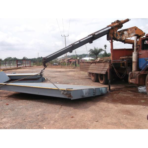 100 Ton Truck Scale Weighbridge , Vehicle Weight Scales OIML Certificate