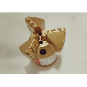 China High Hardness Water Well Drill Bits  3 Blades Steel Body Abrasion Resistance on sale