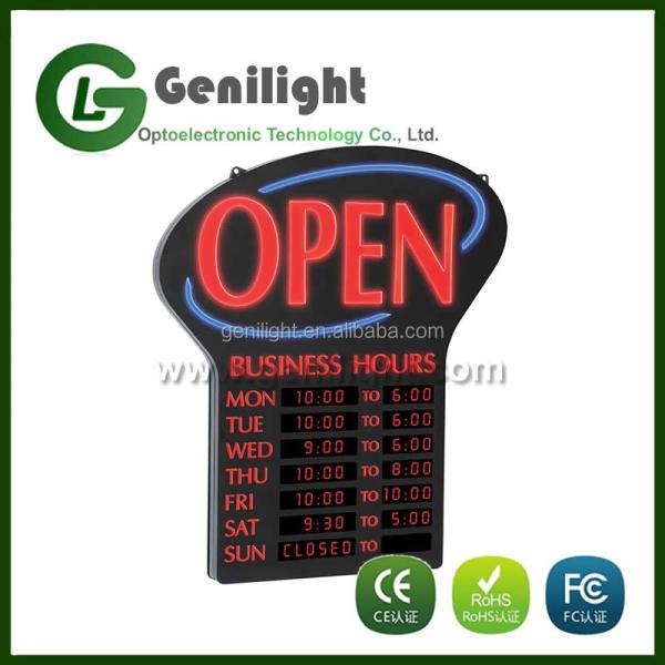 Safe Voltage LED Coffee Donuts Shop Sign Genilight Indoor 22*13inch with SDK Function