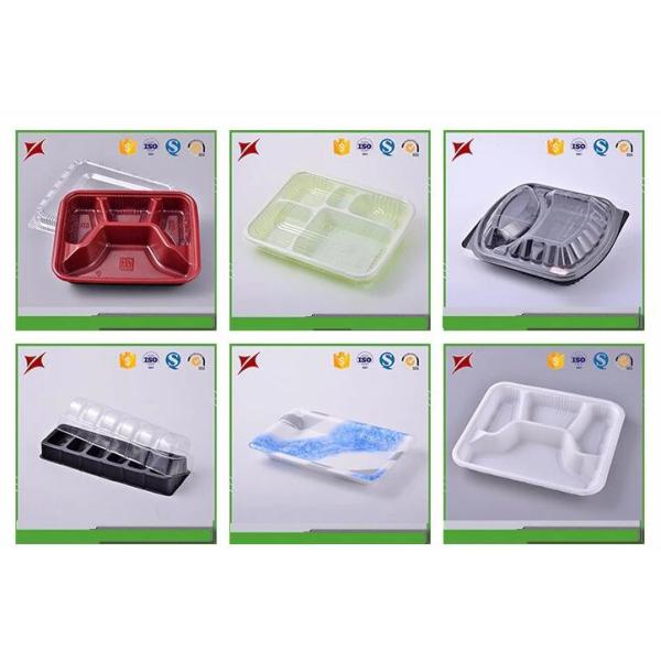 OEM Disposable Clear Food Box PP PVC Storage Package 0.2-1.8mm Thickness