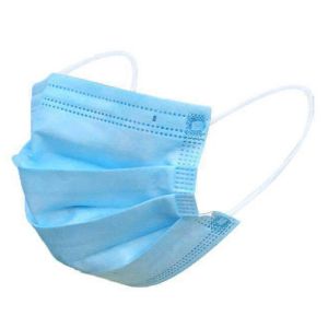 China Blue Protective Polypropylene Disposable Earloop Face Mask wholesale