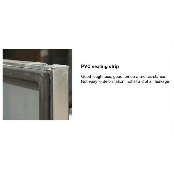 Blue Refrigerated Display Cabinet Beverage Cabinet