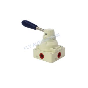 China AIRTAC 4HV330-08 Manual Pneumatic Valve 4 Way 2 Position Hand Lever 1/4 BSPT Center Closed on sale