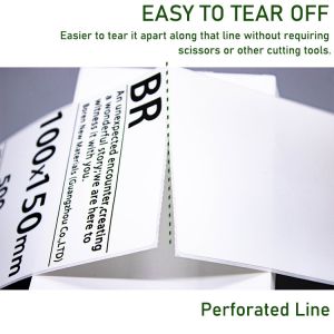 Bundle: Shipping Labels Printer Barcode Labels Roll