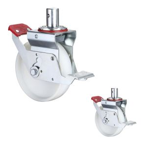 China 150mm All Terrain Scaffolding Wheels , 880lbs Loading Caster Wheel Scaffolding wholesale