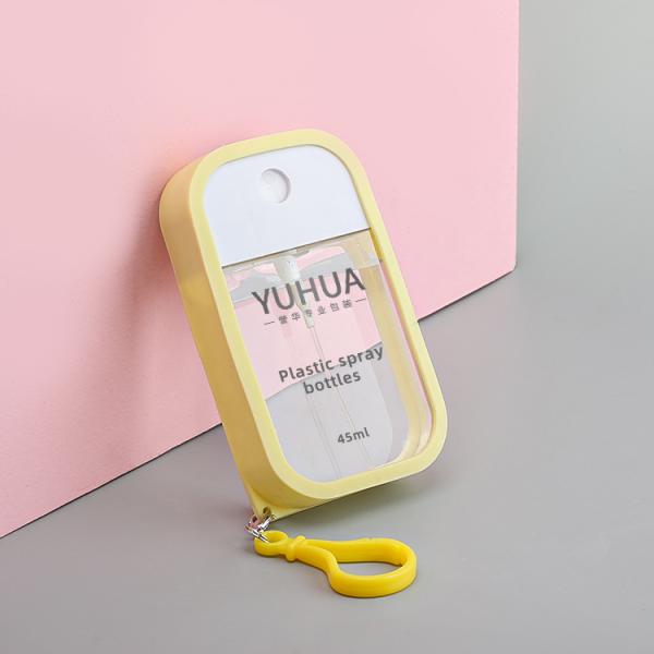 45ml 50ml Plastic Perfume Packgaing Easy To Carry Square Shape