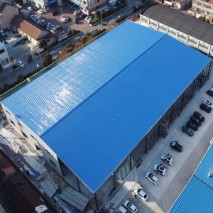 Prefabricated Steel Frame Warehouse Building Q235B Q355B Material