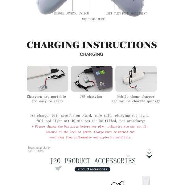 2.4g Fx9630 6 Axis Gyro Epp Foam J20 Rc Glider Airplane Fixed Wing Outdoor Remote Control Rc Plane Aircraft Flying Toys