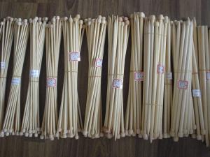China 2.0mm~10.0mm Single Pointed Bamboo Knitting Needles, high quality, exported worldwide wholesale
