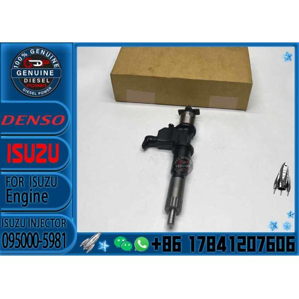 High Quality Common Rail Injector 095000-5980 095000-5981 095000-5982 for 6WF1 6WG1 Diesel Nozzle Assembly