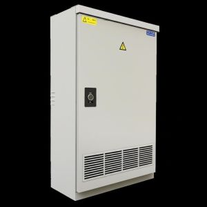 China IP66 Weatherproof Telecom Enclosure with 700×450×300mm External Dimension DC48V LED Lamp and 19 Units Internal Space wholesale