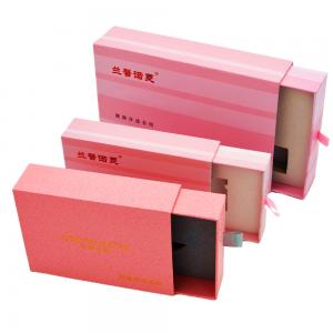 China 1200g rigid premium cardboard Push And Pull Box sliding drawer box match box on sale