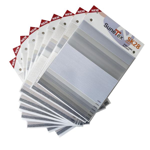 Wholesale Custom Design 100% Polyester Horizontal Manual Zebra Blind Fabrics For Office