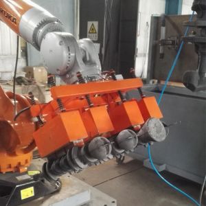 Robot Arm Lifting Material Handling Magnets QHMAG AC 220V