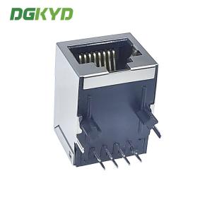 China DGKYD111B002GWA1D Single Port RJ45 100M Integrated Transformer Without Light wholesale