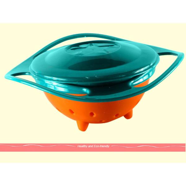 360 Degree Rotating Balance Bowl 200g Gyro Flying Saucer Baby Bowl