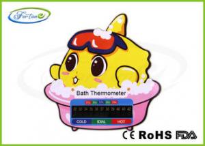 China Liquid Crystal Heat Sensitive LCD Baby Bath Thermometer Card Water Thermometers for Children wholesale