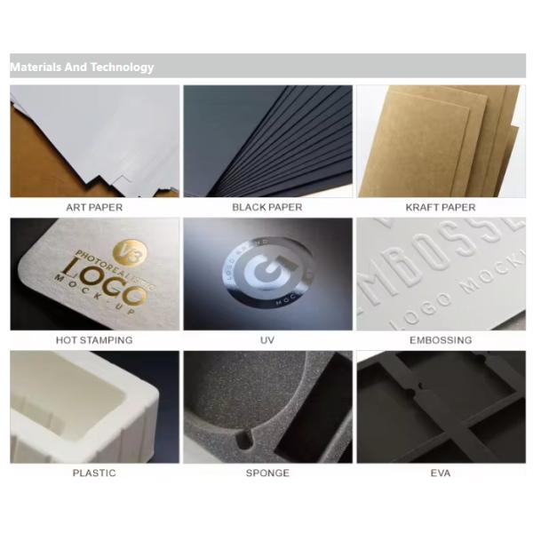 Personalized Logo Jewelry Drawer Cardboard Gift Box 7x9 8x8 10x10