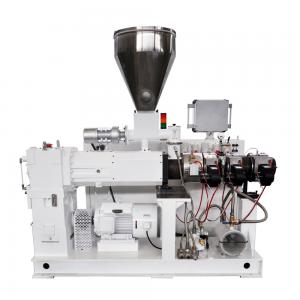 China Twin Screw Extruder / Plastic Sheet Extruder / Conic Double Screw Extruder Machine wholesale
