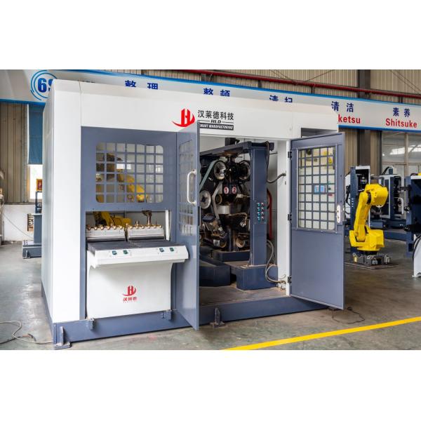 11KW Metal Robot Polishing Machine With FUNAC Arm