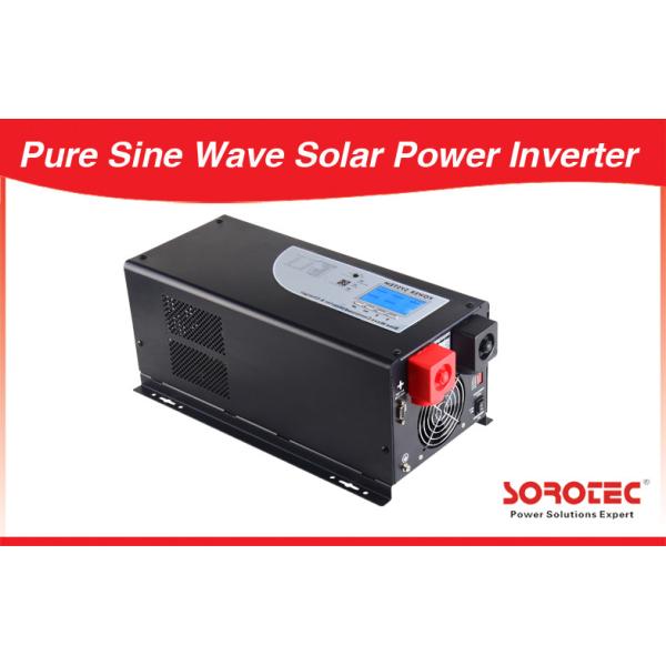 China Sinusoidal RJ11 Solar Power Inverters Pure Sine Wave 12V / 24V DC wholesale