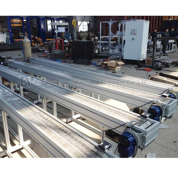 High Load Capacity Flexible Chain Conveyor , Aluminium Flat Top Chain Conveyor