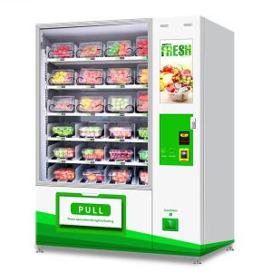 China Milk Bread Vending Machine Fresh Eggs With Elevator System wholesale