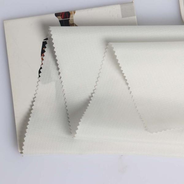 ocean recycle 240T 1.5MM ripstop pongee polyester fabric