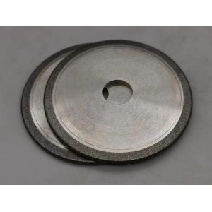 Customized Electroplated CBN Grinding Steel Wheels B126 1F1 Shape