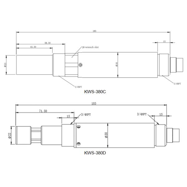IP68 Rated KWS-380 Digital TDS Sensor for Precise Measurements