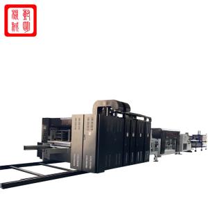 China Computer Controlled Cardboard Flexo Printer Slotter Line wholesale