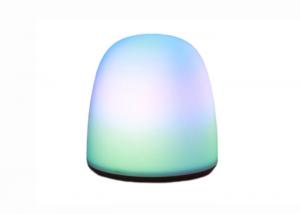 Portable Battery Operated Night Light , Colorful Rgb Led Light For Bedroom