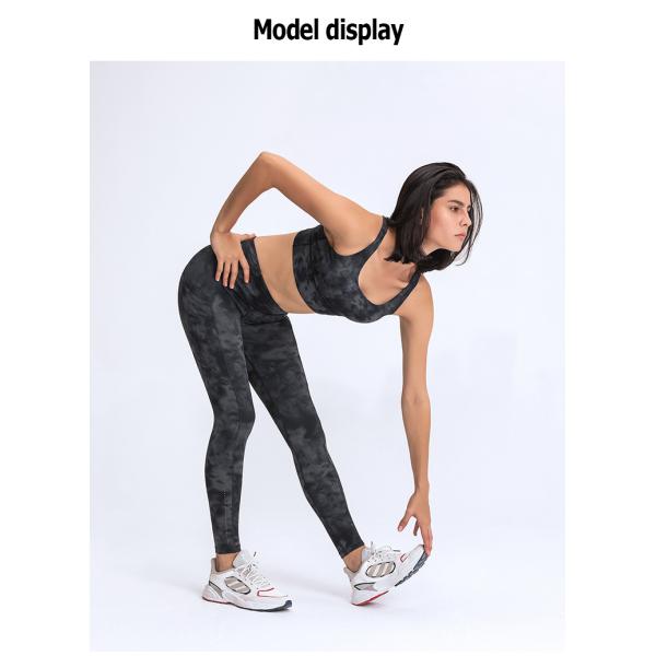 Size 4 - 12 Sweat Wicking Yoga Pants Stitching Pocket Stretchable Double Sided Sanded