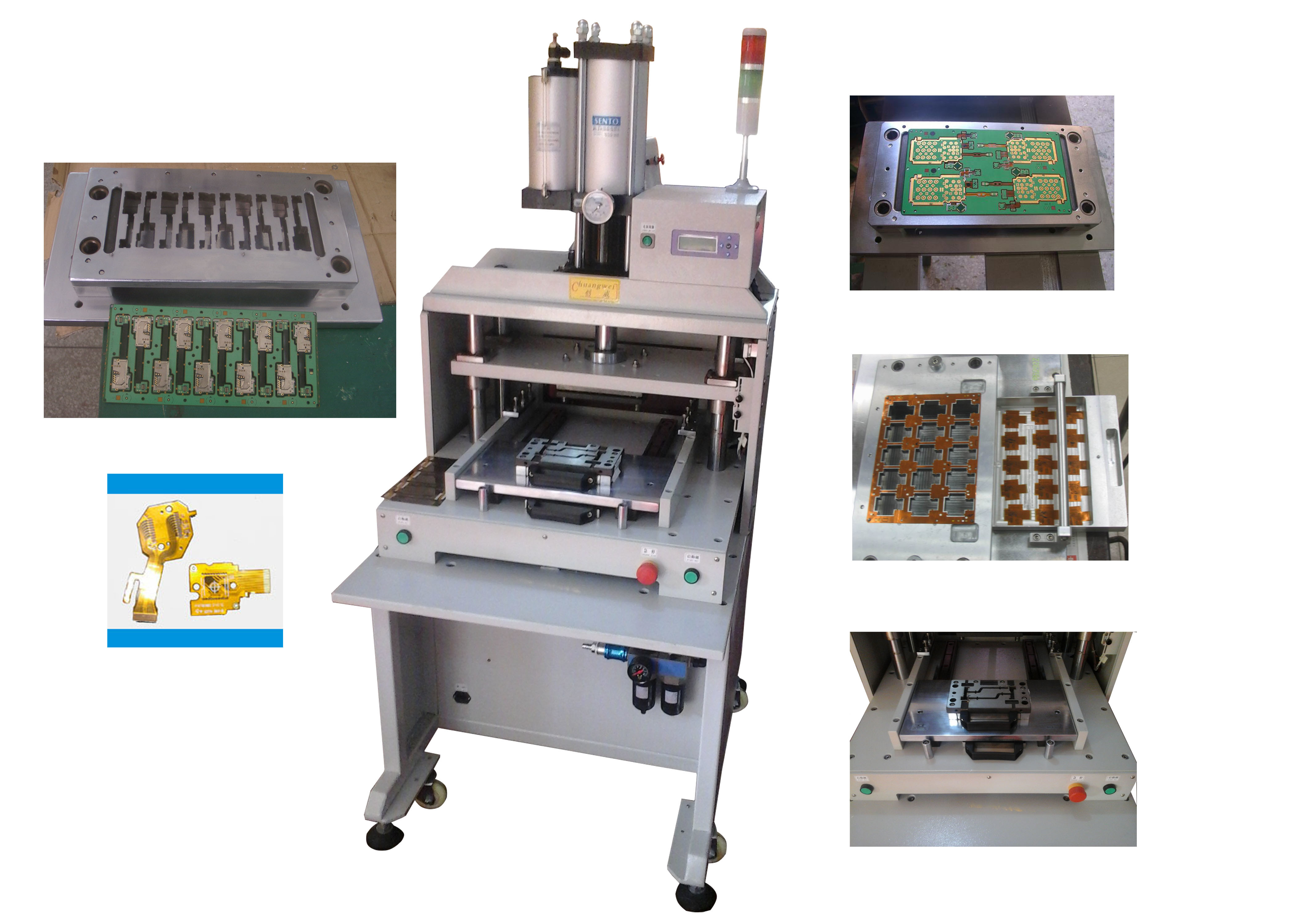 China PCB Punching Machine / High Precision Die Punching Machine For Computer Manufacturing wholesale
