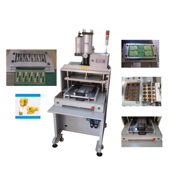 Automated Pcb Punching Machine Changeable Punching Dies Convenient For SMT Assembly