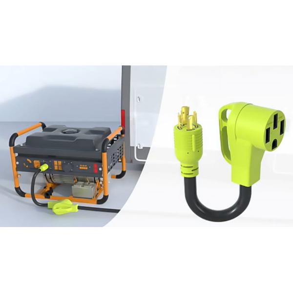 30Amp To 50Amp L14-30P To 14-50R For RV Trailer RV Adapter Power Cord