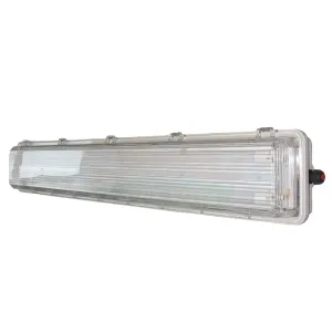 China 100lm/w Efficiency 2*36w Double Tube Explosion Proof Led Linear Light For Industrial Areas wholesale