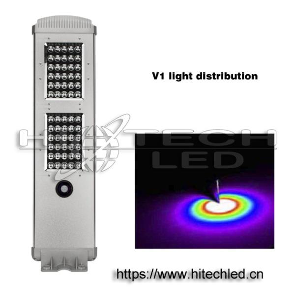 China HT-SS-A120 Lampes solaires de jardin 20w, Lampadaire solaire pour jardin 3000lm, high quality solar LED garden light wholesale