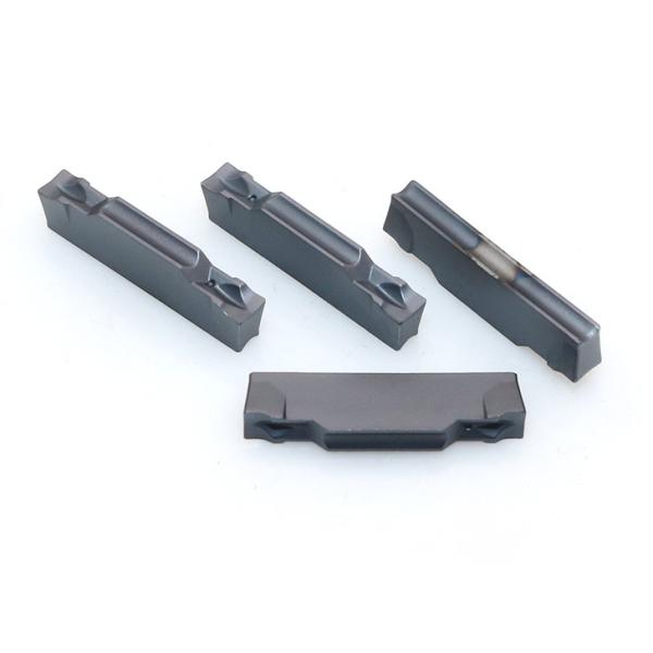 TDJ3 Chip breaker Groove Inserts / CNC Turning Inserts Tungsten carbide parting and grooving inserts