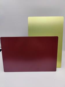 China Anti Fire PVDF ACP Sheet 5mm  Aluminum Panel Board Solid Color wholesale