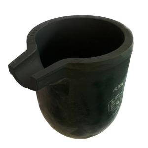 Energy Saving Crucible With Pouring Nozzle Metal Melting Silicon Carbide