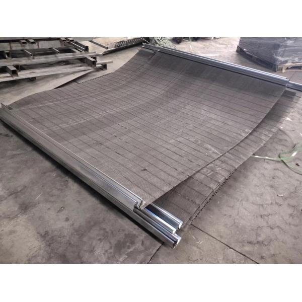 65mn Hight Carbon Vibrating Woven Screen Mesh For Mining And Crusher